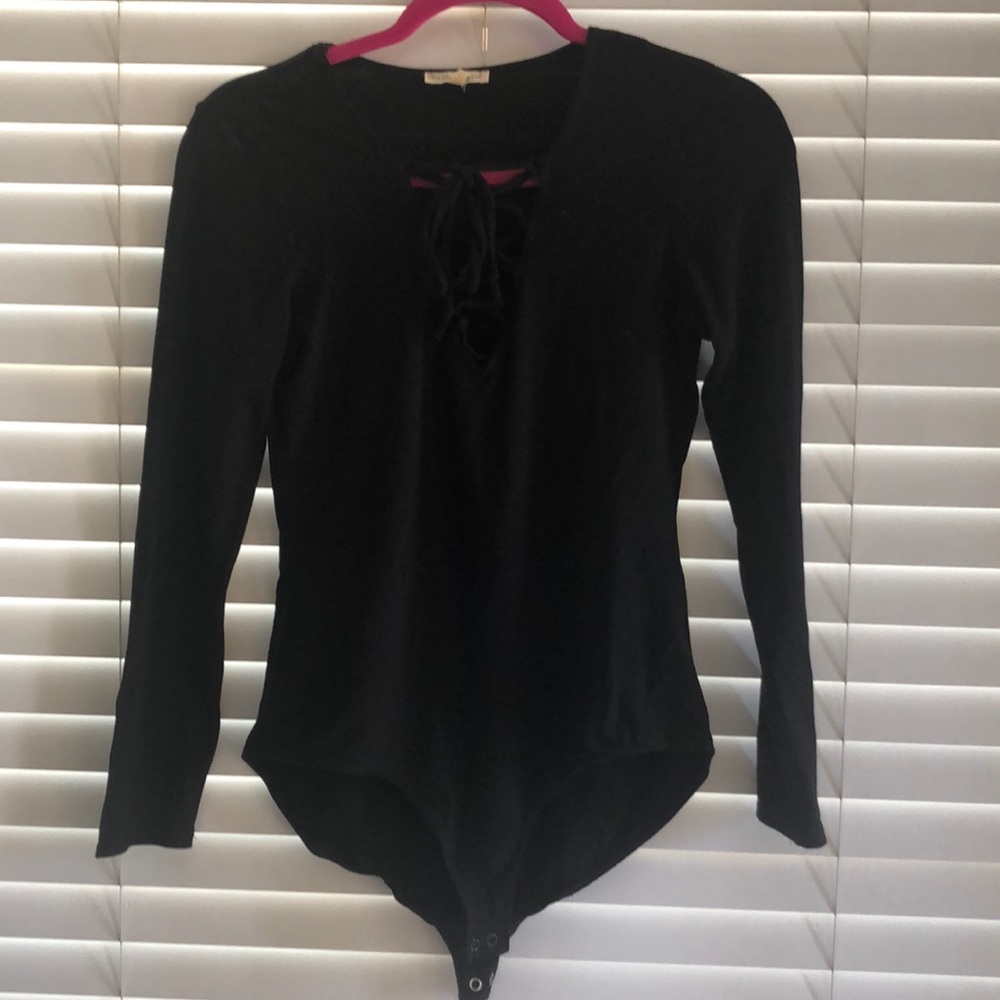 Black bodysuit size medium